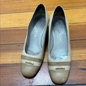 Tan Leather Flats